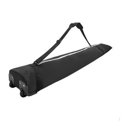 Snowboard Bag Lyže s kolečky Snowboarding Lyžování Zip Outdoor Double Roller Travel