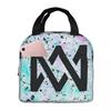 MM Marcus And Martinus Insulated Lunch Bag for Women Kids Portable Food Boxes Thermal Lunch Box Tote