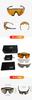 Goggles with Interchangeable Sports Sunglasses for Jet Half Outdoor Impact Wide Field of UV Helmet Portable and Easy to Perfect for Cleaning Winter