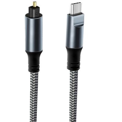 כבל שמע אנלוגי אופטי דיגיטלי USB C כבל ממיר שמע דיגיטלי SPDIF עבור HDTV רמקול מולטימדיה