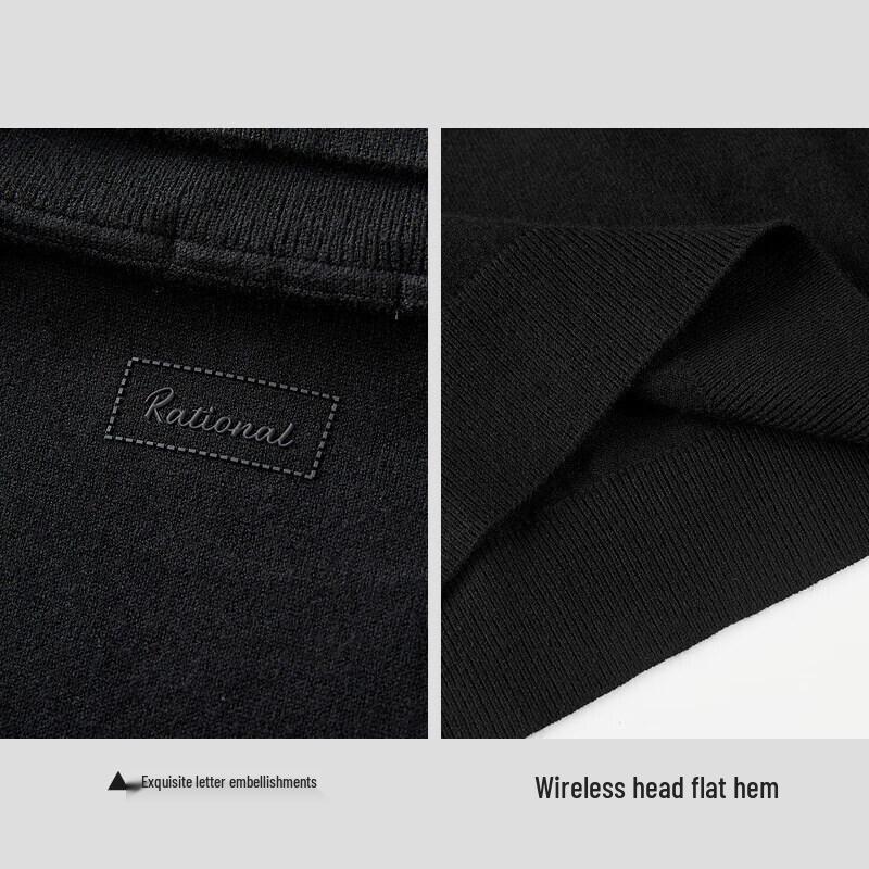 HLA Men's Long Sleeve Turtleneck Knitted Sweater