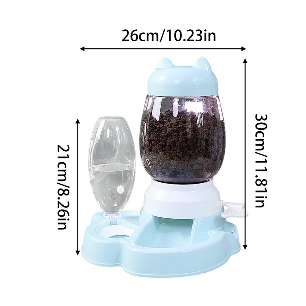 Large Capacity Pet Feeder Bowls Automatic Water Dispenser Push-Type Dog Treat Puzzle Slow Feeder Enrichment Pet Supplies