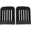 ApplianPar Front Left and Right Side Bumper Lower Grille Fog Light Grill Cover Trim for Nissan Pathfinder 1998-2004