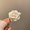 Caro Blumenstoff Rose Haarspange - Europäischer & Amerikanischer Stil Dutt-Accessoire