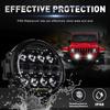 7-calowe 69w okrągłe światła LED Spotlight Super Bright Offroad LED Work Light Bar Regulowany uchwyt montażowy Światło do jazdy dziennej