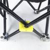 Compact Metal Leg Fishing Chair with Rod Holder – Portable Outdoor Stool for Sketching
