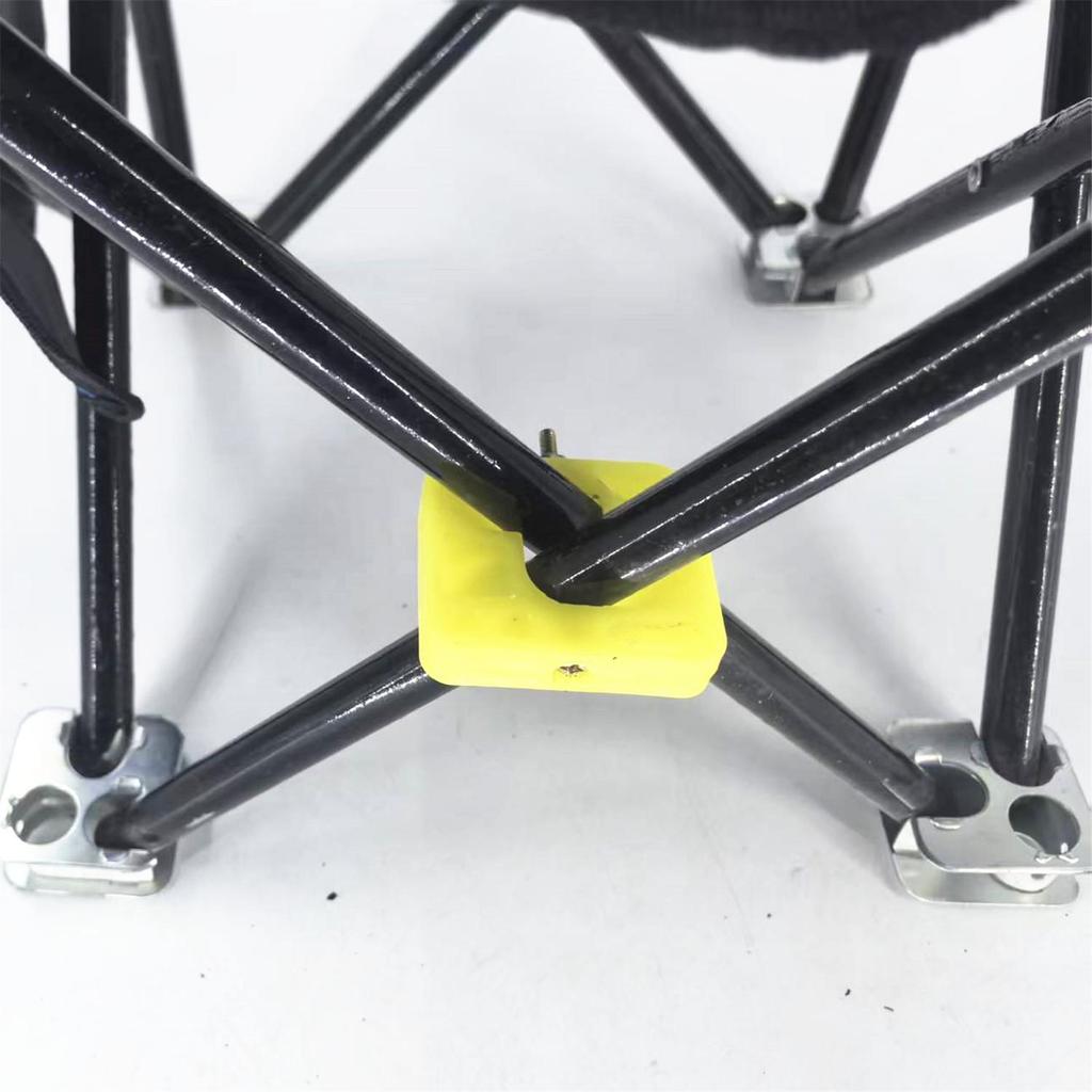 Compact Metal Leg Fishing Chair with Rod Holder – Portable Outdoor Stool for Sketching