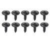 Motorcycle & Car Electric Scooter U-Clip Metal Fastener with Self-Tapping Screw