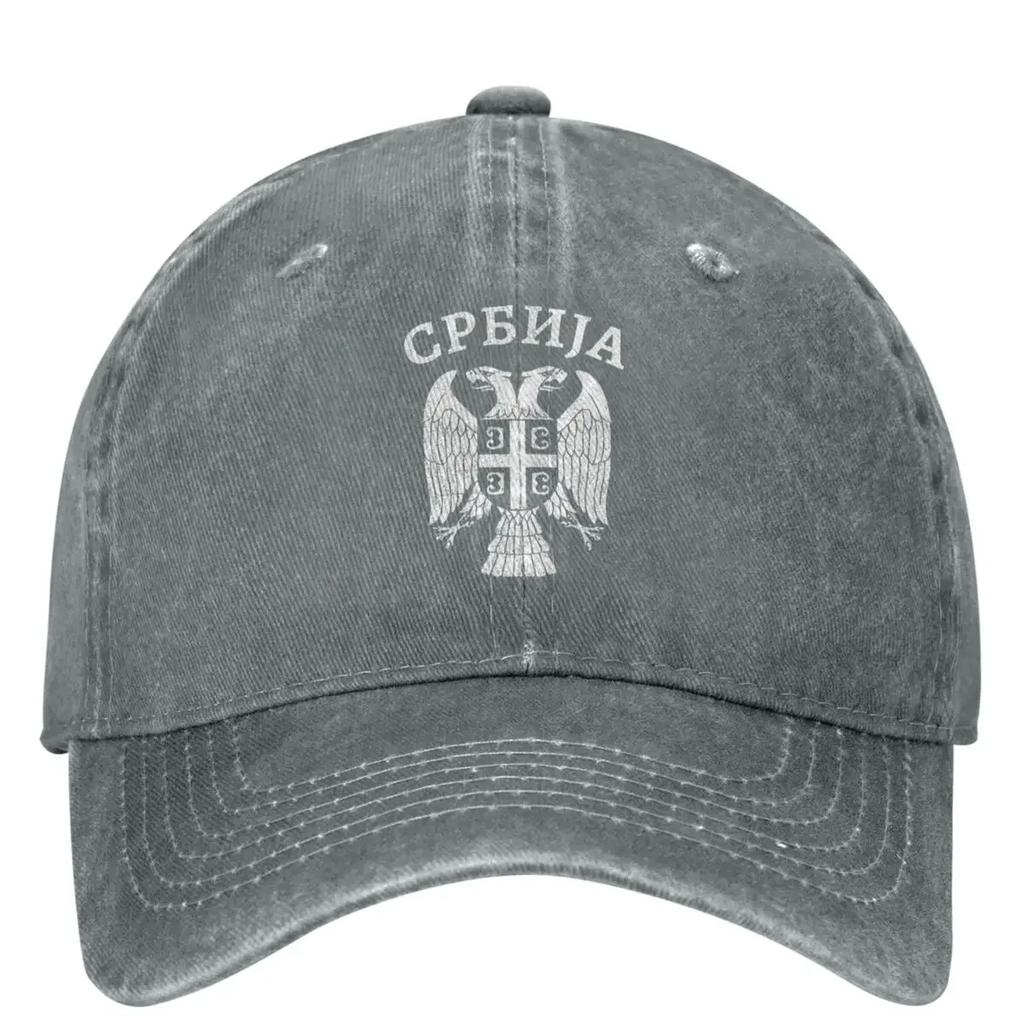 Serbien Adler Baseballkappe Unisex Erwachsene Sonnenschutz Trucker-Hut Sommer yk Retro Tennis Skate Baseballkappen