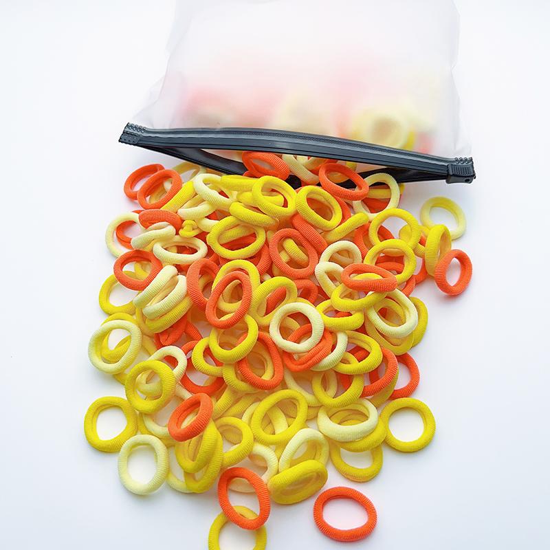 100 Stück elastische Haargummis für Kinder, Haarspangen, Haarbänder, Haaraccessoires für Mädchen, Haargummis, Haarspangen, Stirnbänder, Baby-Haaraccessoires