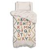Housse de couette + 1 taie 140 x 200 cm Alphabet