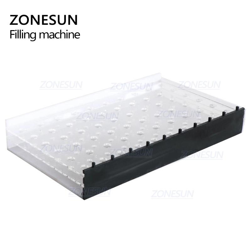 ZONESUN ZS-DTPP6B Tabletop 6-Head Liquid Filling Machine for Perfume, Essential Oil & Reagent Small Bottle Packaging