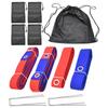 Volleyball Court Lines Highly Visible Boundary Lines Set for Sand Portable Foldable Multi-Functional Accessories for Outdoor