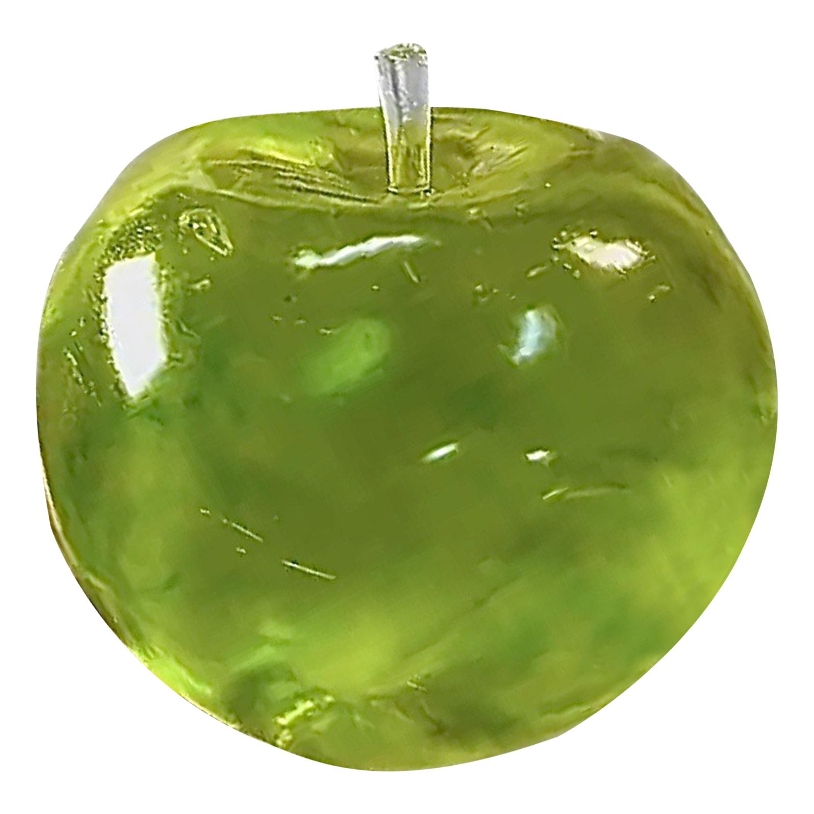 

Apple-Shaped Fidget Stress Ball Slow Rising Fruits Squeeze Toy Anti-Stress Sensory Fidgets Toy for Kids and Adults Birthday Gift зелений