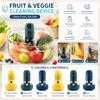 Vegetable and Fruit Washing Machine USB Rechargeable Produce Cleaner Portable Ultrasonic Food Purifier for Kitchen Home Use
