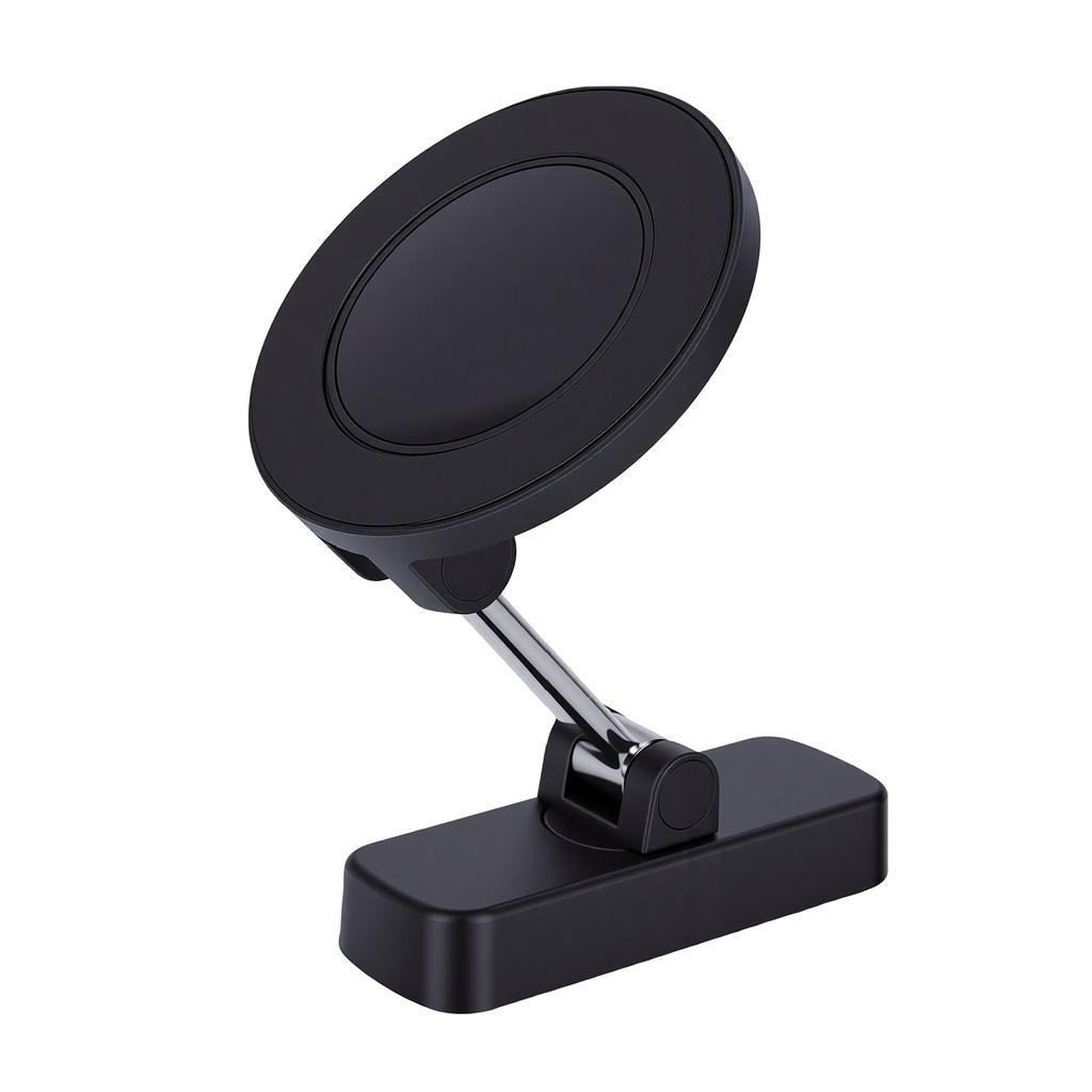 Phone Mount for Cart Gym 360 Rotation Dual Side Folding Design Heavy Duty N52 Magnetized Base