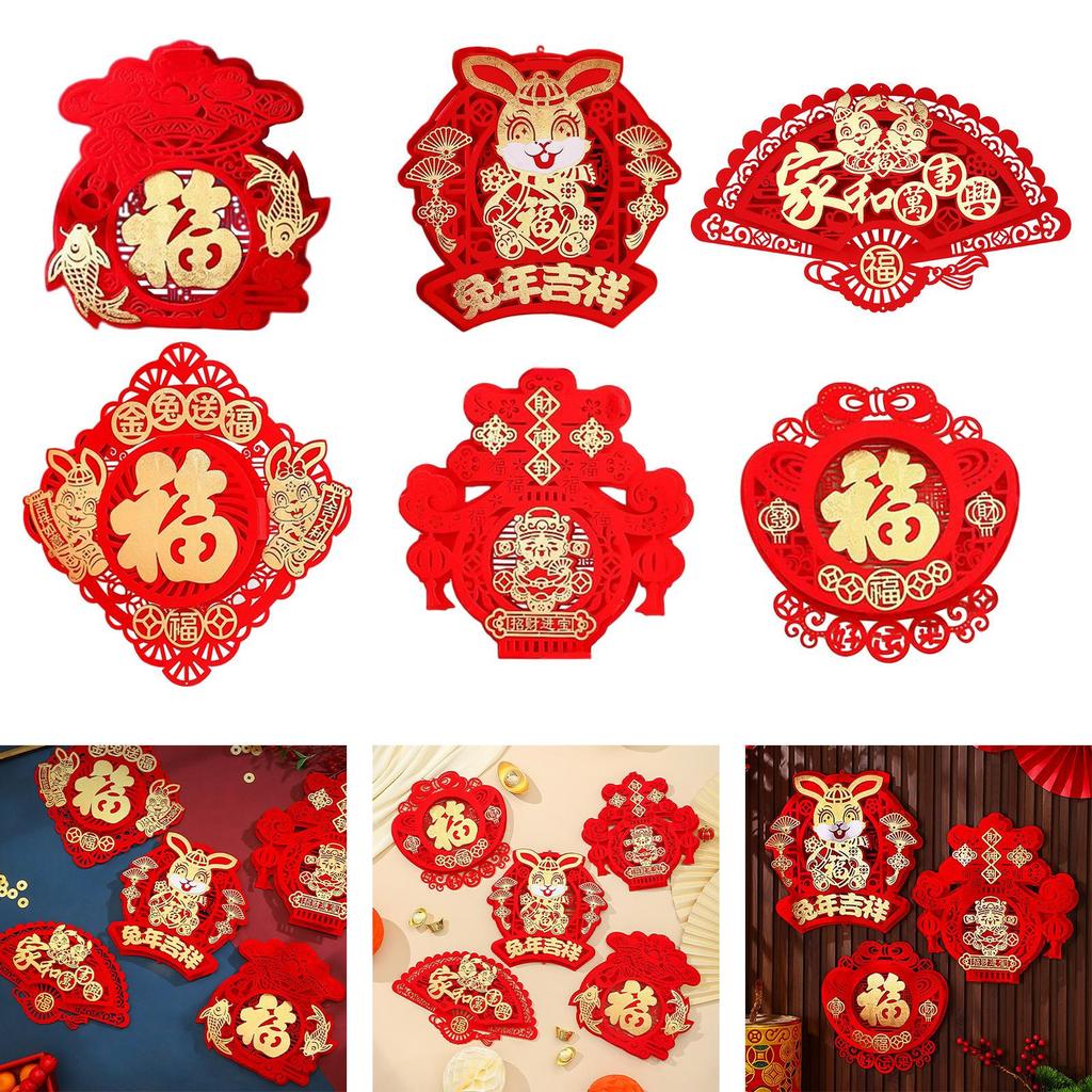 Décoration Style Chinois pour le Nouvel An Chinois Accessoires Décoratifs Faits à la Main pour Fête