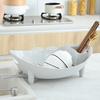 Countertop Dish Rack Plastic Dish Drying Rack Tableware Holder Bowl And Utensil Holder with Drainage for Kitchen Counter Sink