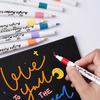 Acrylic Paint Pens Quick Dry Waterproof Fine Tip for DIY Art Canvas Wood Glass Vibrant Colors Ergonomic Design Perfect Lovely Gift for