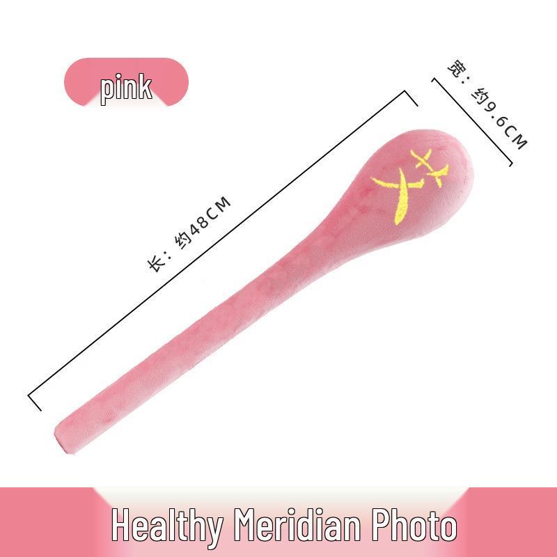 Eight Meridians Acupoint Wood Tapping Massage Stick for Neck, Waist, and Back.
