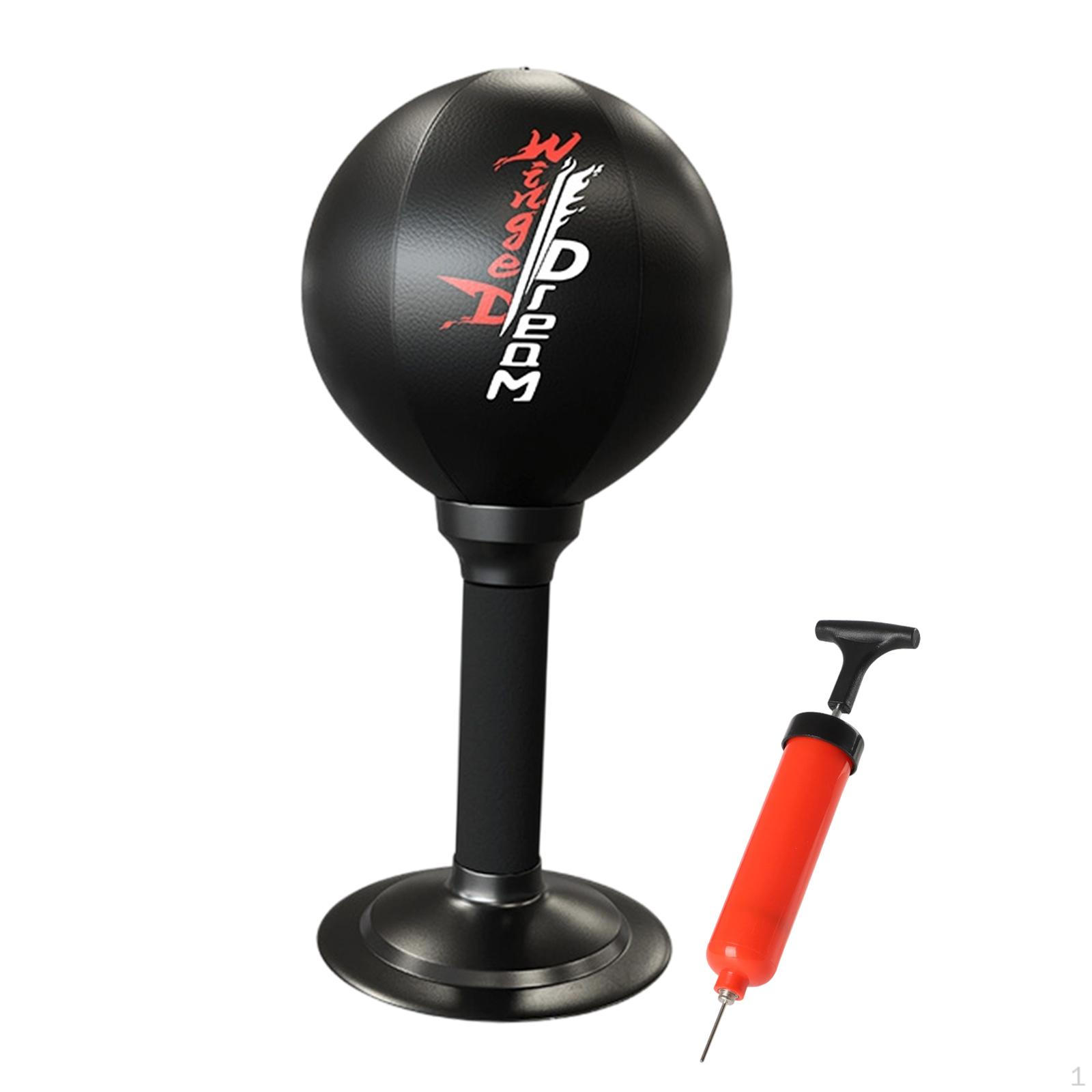 

Desktop Punching Bag Boxing Ball Novelty Exercise Workout Tabletop Punch for Adults