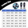 Women Wetsuit Dive Suit Long Sleeves Back Zipper Cold Water Swimsuit for