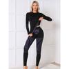 CHARMLEAKS Dámské termoprádlo Long Johns Winter Warm Base Layer Set Horní a spodní díl pro chladné počasí