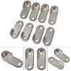 47*19*2mm Schrankhalterungen Schrankstange Stange&Halterung Silber