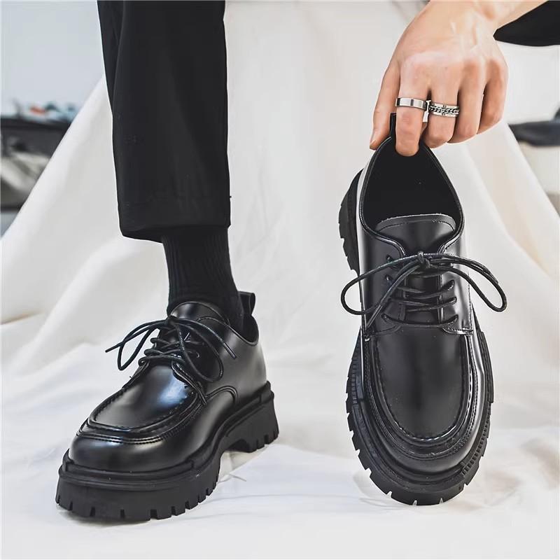 Men's Casual Formal Business Leather Shoes Quality Selection Wedding Shoes Classic Patent Leather Oxford Shoes Zapatillas Hombre