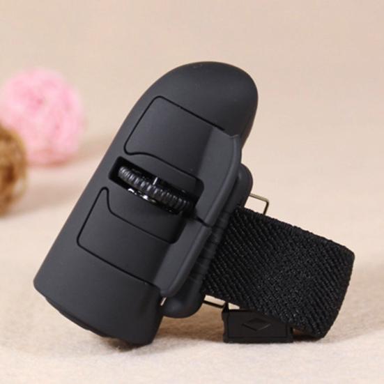 2.4GHz Wireless Finger Ring Mouse 1200 DPI Battery Powered Adjustable Strap Ergonomic Mini PC