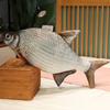 Simulering Funny Fish Plysj Leker Kjempe Utstoppet Myk Dyr Karpe Plysjpute Kreativ sovepute for barn Jenter Julegave