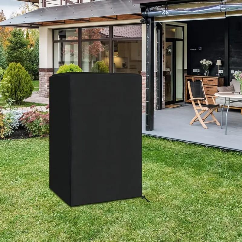 Portable Mobile Air Conditioner Cover Black Windproof Air Conditioning Cover Durable Dust Protective Case Home Decoration