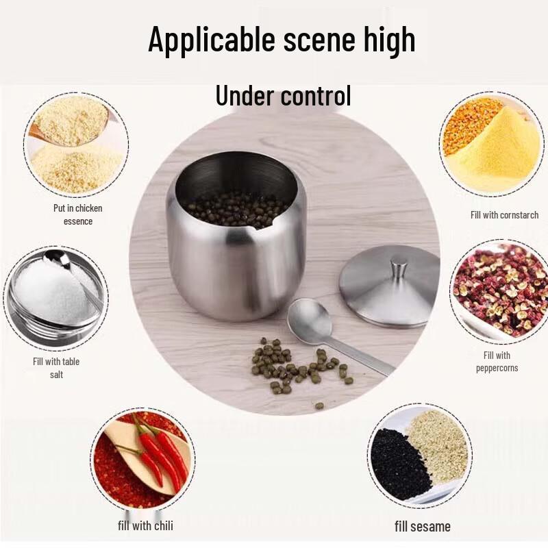 304 Edelstahl Arbeitsplatten Gewürzset