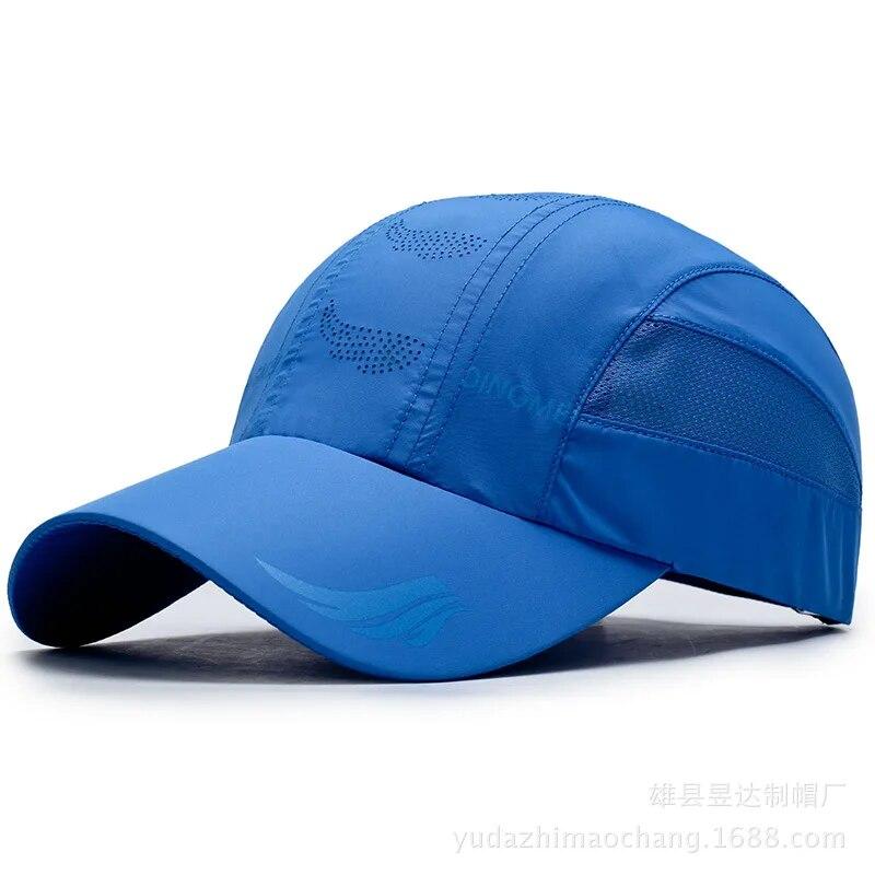 New Mesh Men's Hats Quick Dry Spring Summer Outdoor Sports Sun Protective Hats Casual Sports Baseball Caps Sun Hats