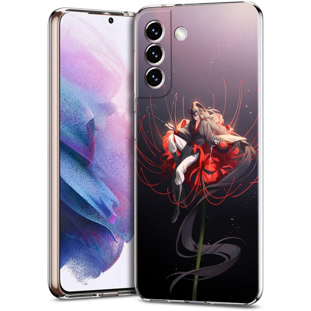 Grandmaster Of Demonic Cultivation Transparent Phone Case for Samsung Galaxy S25 S24 S23 S22 S20 S21 FE Ultra S24 S23 Plus TPU