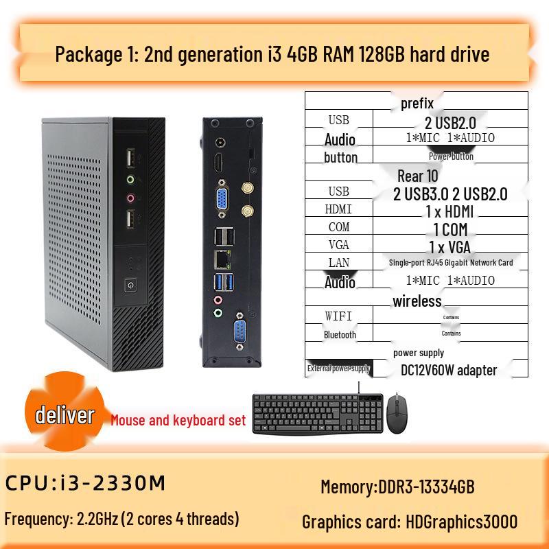 LianDa T45X Mini PC: Core XinChuang Cloud Terminal for Industrial Control