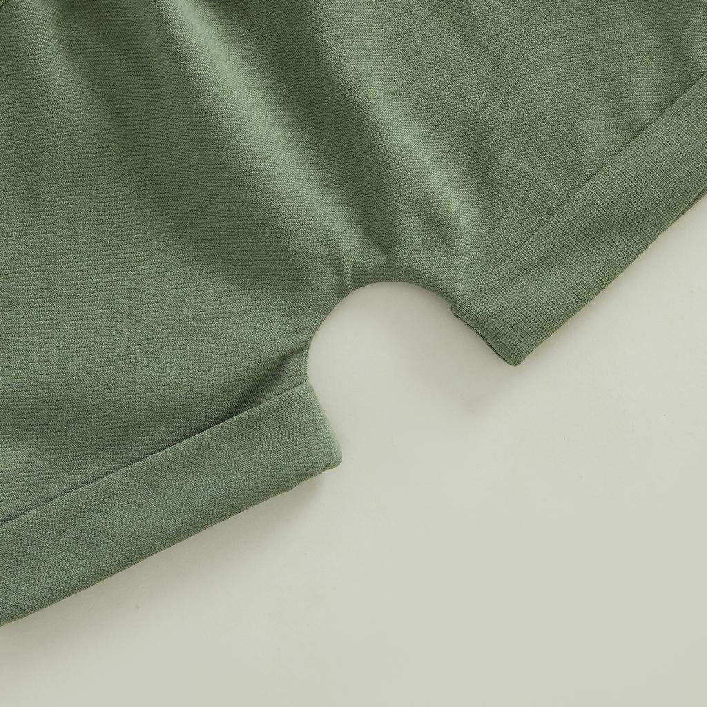 Tenues d'été pour tout-petits Garçons T-shirts à manches courtes imprimé Camion poubelle Lettre Short à taille élastique Ensemble 2 pièces