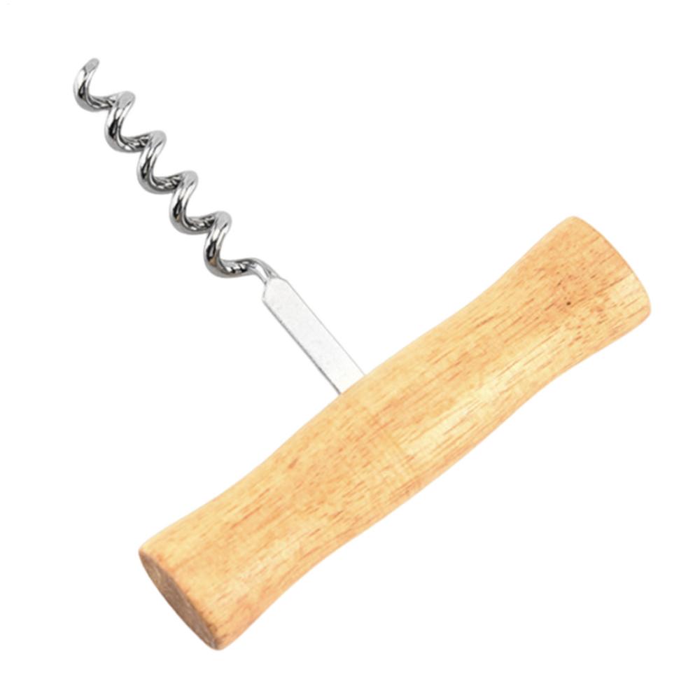 Wine Bottle Opener T-Style Corkscrew Manual Wine Bottle Opener Professional Portable Stainless Steel Wine Opener Kitchen Tool жёлтый