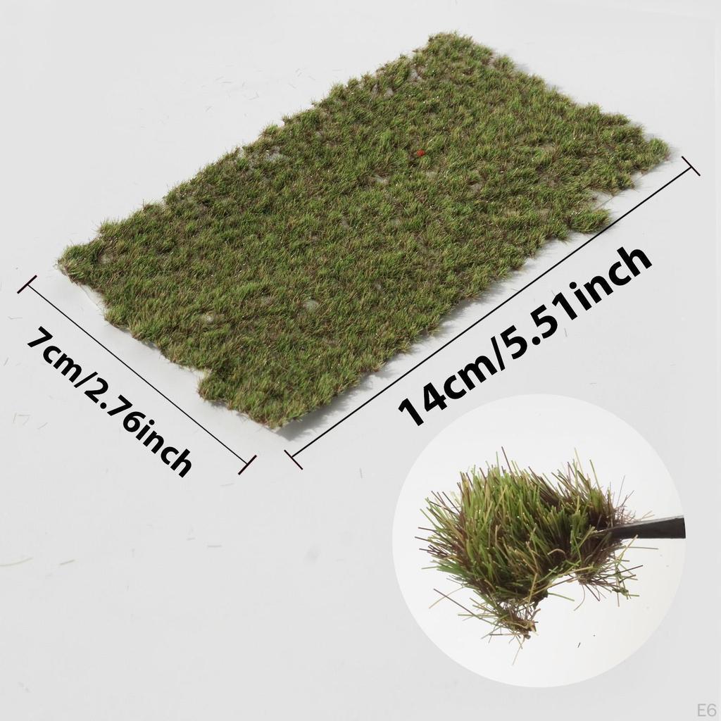 Model Kępki Trawy 3mm Sztuczna Miniaturowa Projekty DIY Układ Krajobrazu Sceneria do Budowy