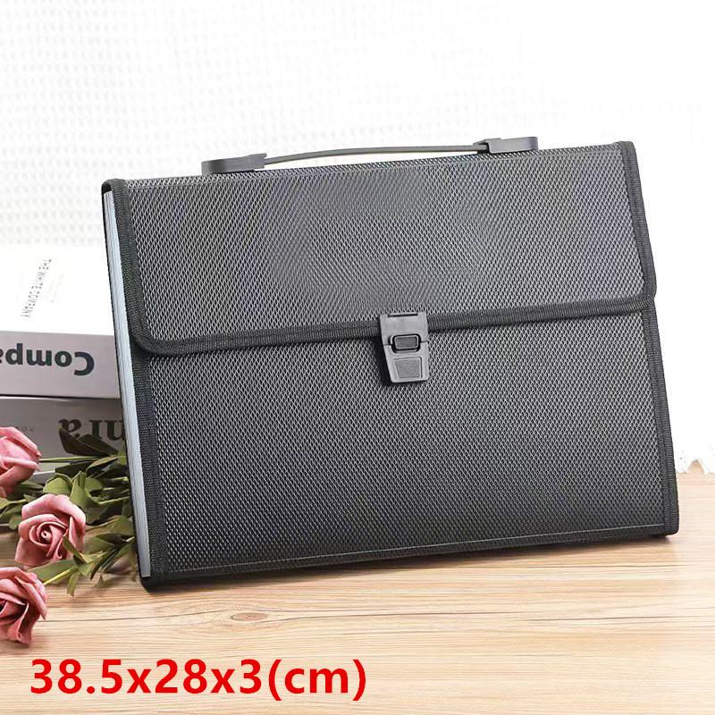 Colorful Expanding File Folder A4 Document Organizer 13 Pockets Portable Paper Storage Holder for Students School Study