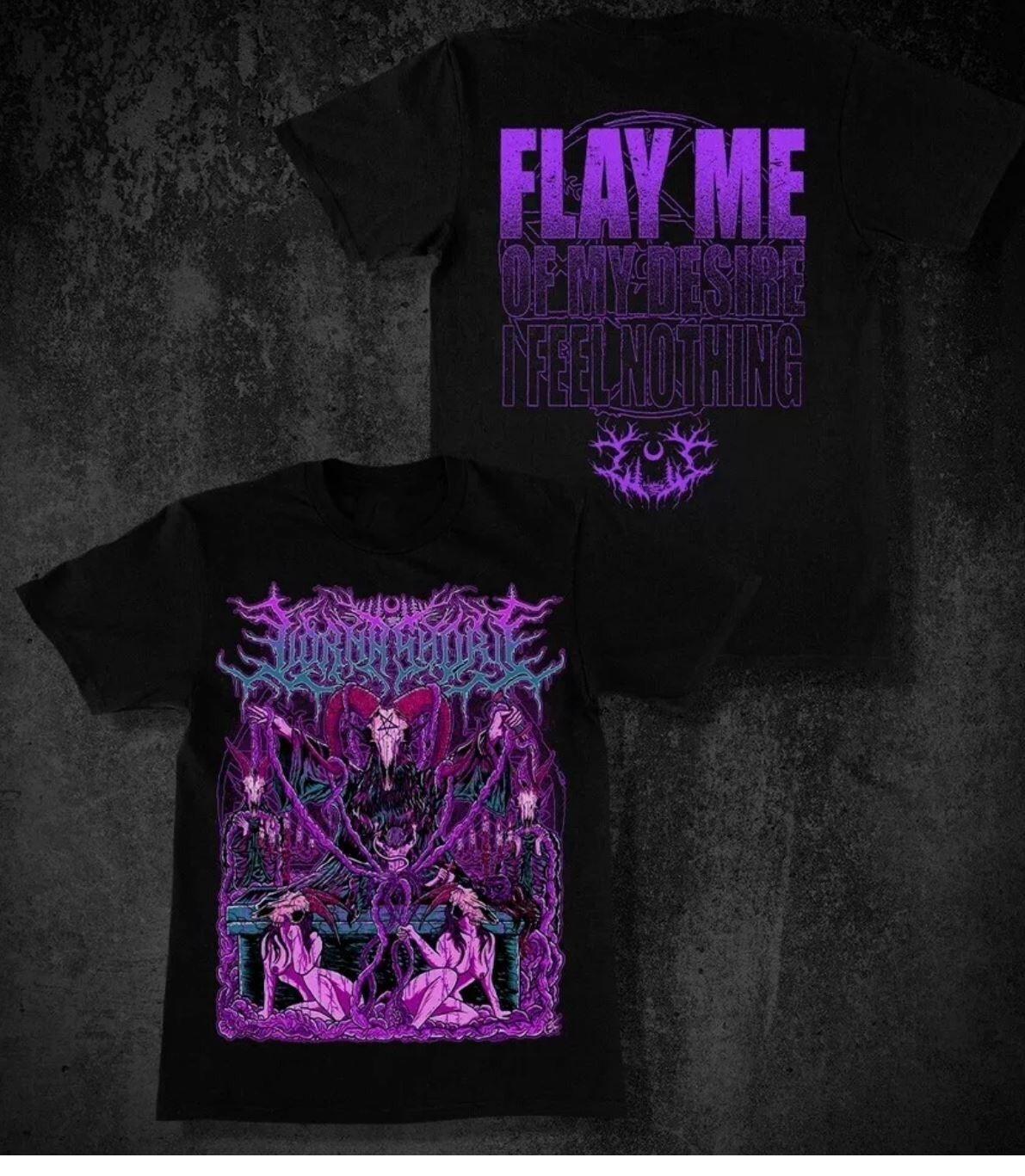 

Lorna Shore Flay Me Унисекс Хлопковая Классическая Все Размеры S-4XL Футболка M