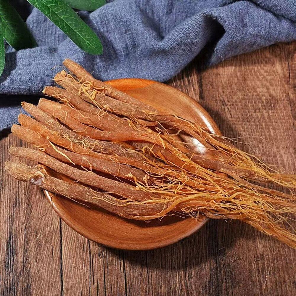 100g Korean Red Ginseng Whole Root 6 Year Old Premium Natural Energy Booster Immune Support Wellness Tea