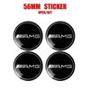 4Pcs 56mm Car Logo Wheel Hub Cap Stickers Aluminium Accessories For Mercedes Benz Amg W205 W211 W204 W212 W213 W203 W176 W221 CK1
