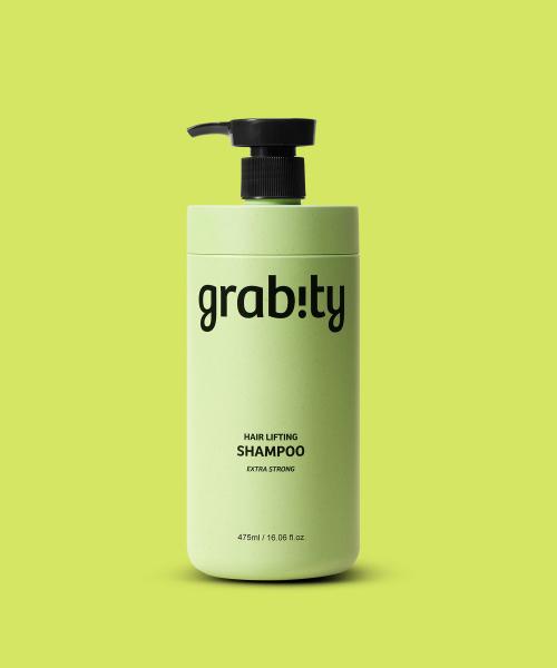Grabity Шампунь против выпадения волос с лифтинг-эффектом, экстрасильный, 475 мл NONE
