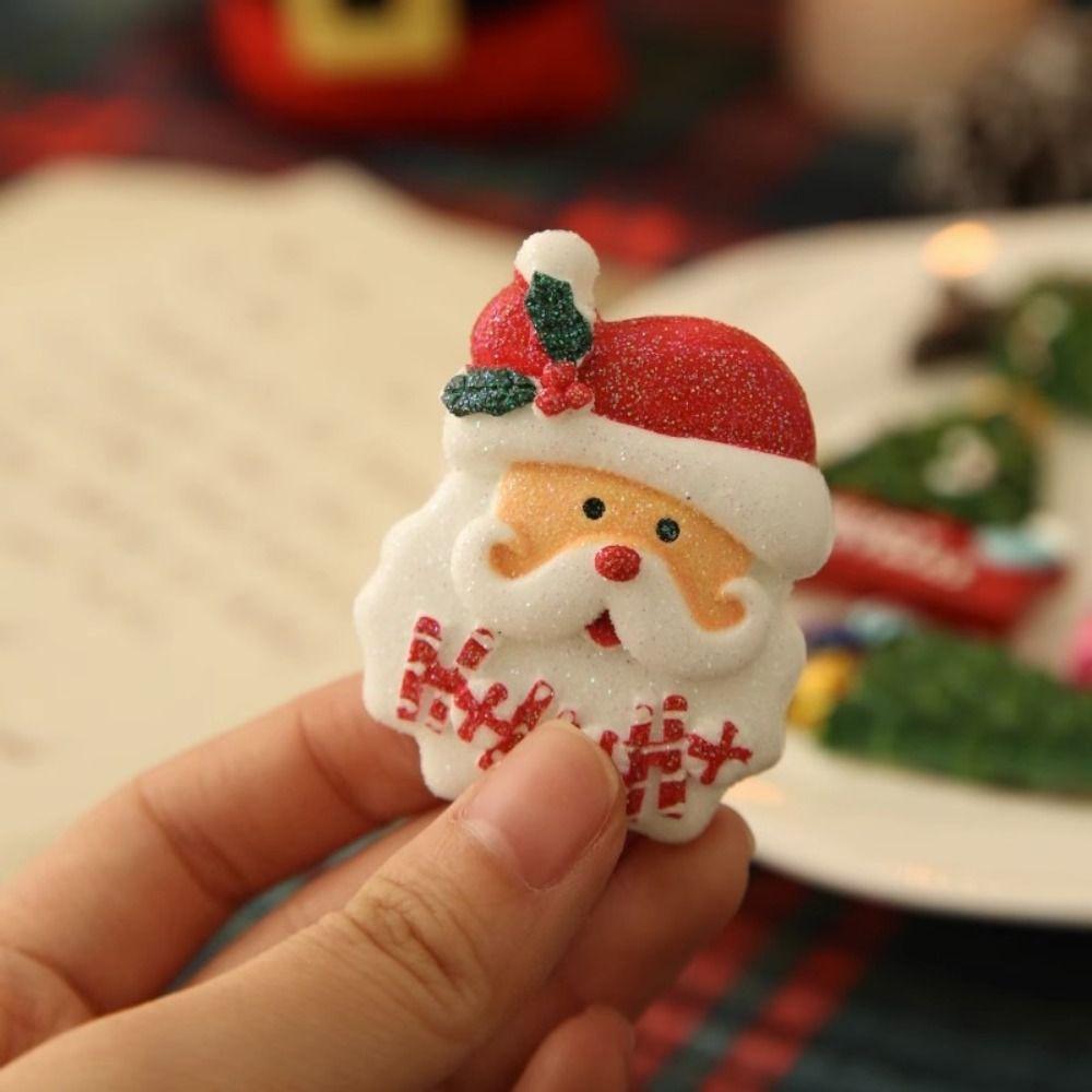 Santa Claus Christmas Tree Magnet Fridge Christmas Theme New Year Frigerator Magnet  Home Decor