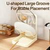 Double Layer Pot Lid Rack Non-slip Large Capacity Cutting Board Holder Draining Kitchen Storage Rack Cooking Tool Holder Kitchen Storage Rack