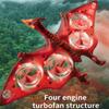 EPP Foam Flame Pterosaur Remote Control Aircraft Remote Control Aircraft Toy  Kids Gifts