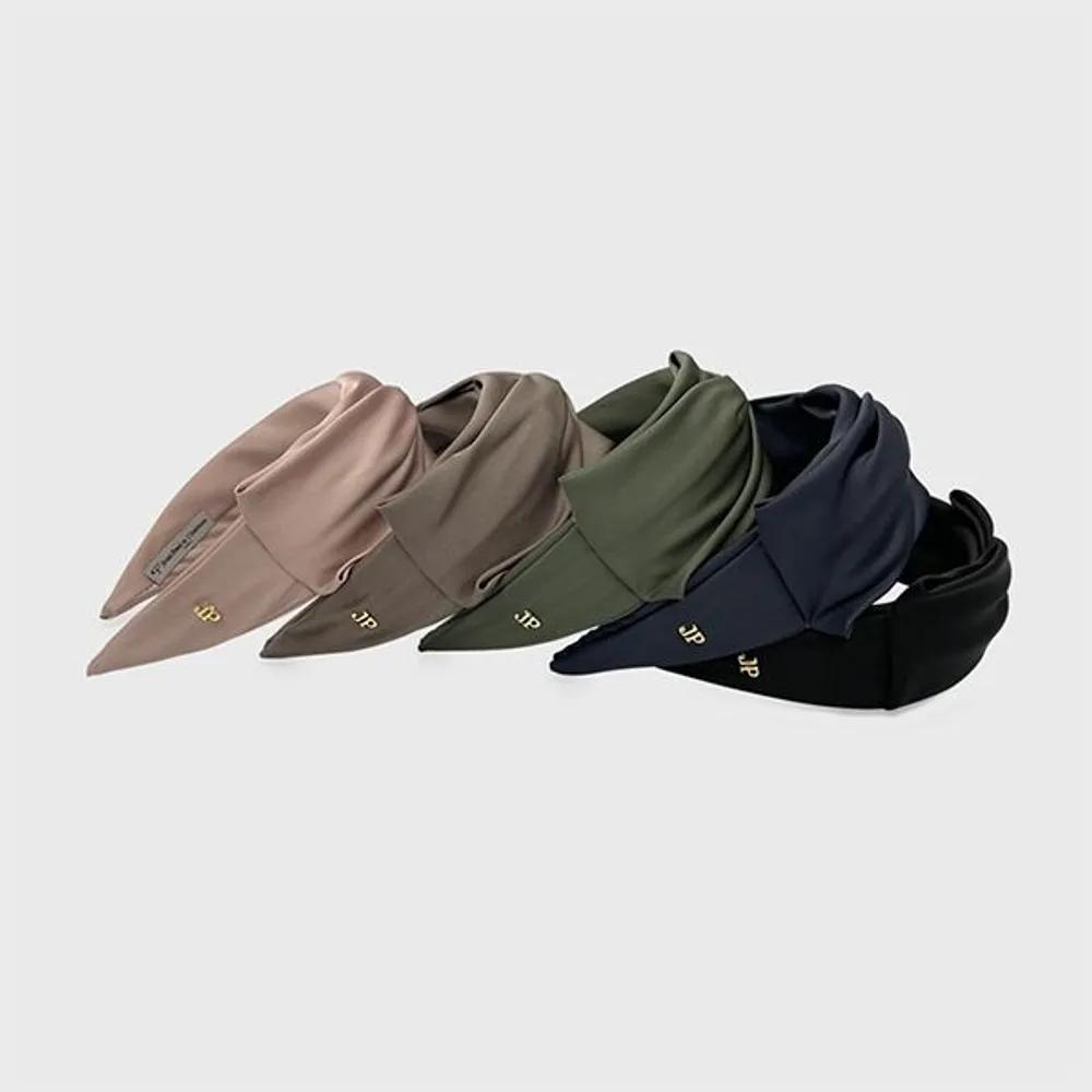 Satin Asymmetrical Twisted Hairband JP-22-213HB