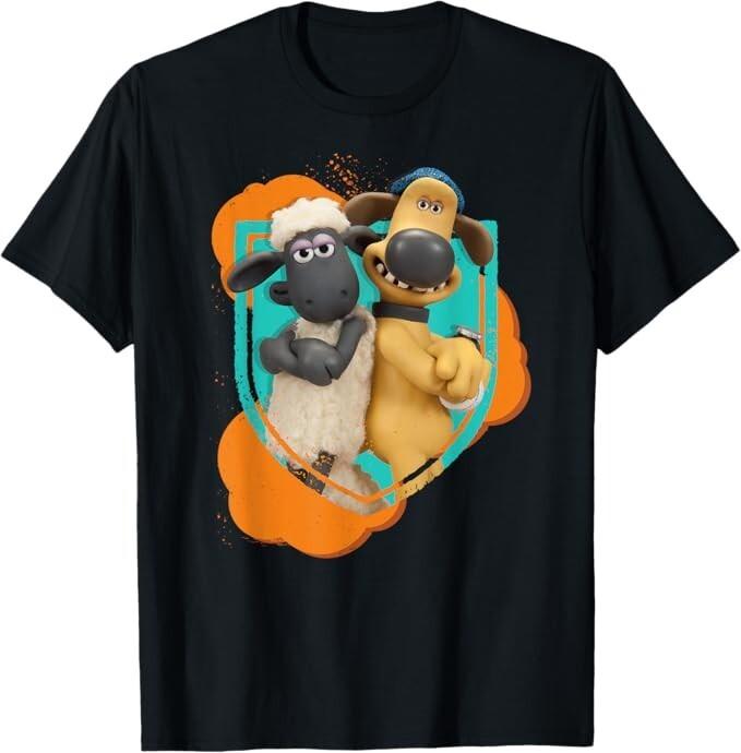 Shaun and Bitzer Best Friends T-Shirt T-Shirt Unisex T-Shirt L