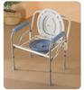 Portable Toilet Chair for Seniors - Indoor Mobile Bathroom Stool